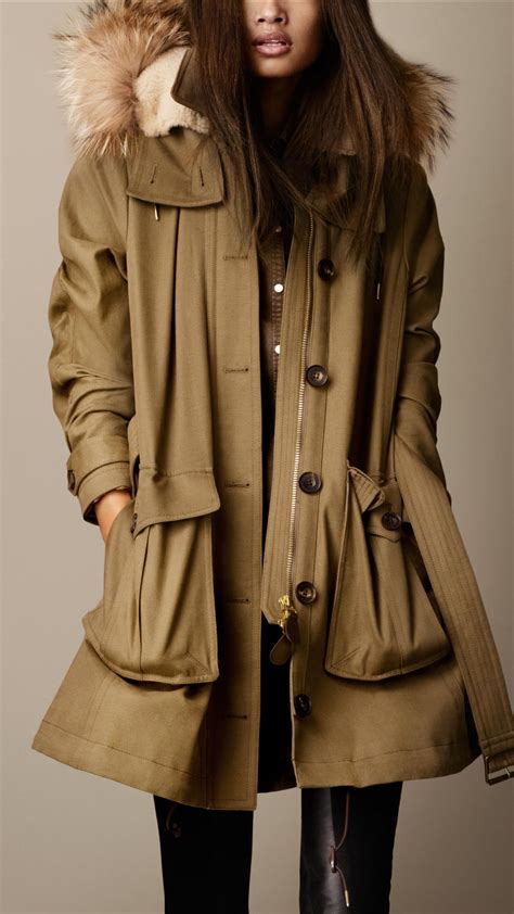 parka femme burberry|burberry parka men.